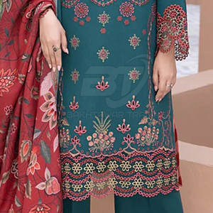 Collection Festive de Shalwar Kameez Dupatta pour Femmes Imprimé Numérique 3 Pièces - Product Image 3