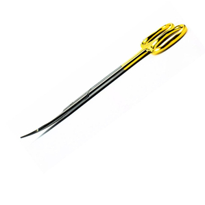 Tijeras dorsales Tc Cottle hechas a medida medio Oro 16cm carburo de tungsteno insertado cirugía plástica tijeras de acero alemán - Product Image 4