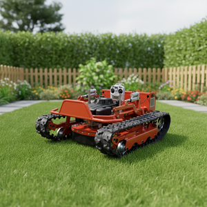 Tondeuse robot chenillée autopropulsée 190cc de haute qualité avec <span class=keywords><strong>lame</strong></span> à fléaux, charrue à <span class=keywords><strong>neige</strong></span> télécommandée et coupe-herbe de jardin - Product Image 2