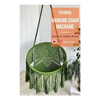 Auvent en macramé 100% coton fait main, design traditionnel pour chambres, salle à manger, extérieur, porte, tailles petite/moyenne/grande