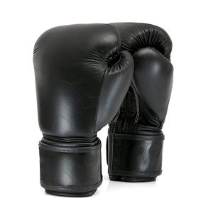 Guantes de boxeo profesionales Entrenamiento Guantes de combate de boxeo al por mayor Logotipo de impresión personalizado Guantes de boxeo Cuero de vaca sintético - Product Image 3