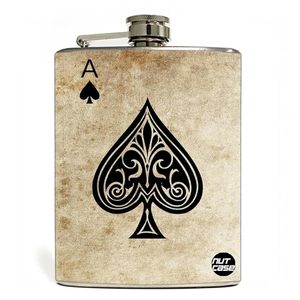 Premium Quality Leather High-End Stainless Steel Hip Flask Elegant & Portable Pocket Liquor <b>Bottle</b> for Whiskey Vodka & Cocktails - Product Image 1