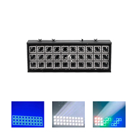 Venta caliente de fábrica LM30 350W RGB DMX512 segmento LED atómico luz estroboscópica luces de proyección de escenario para Night Club Disco Bar boda