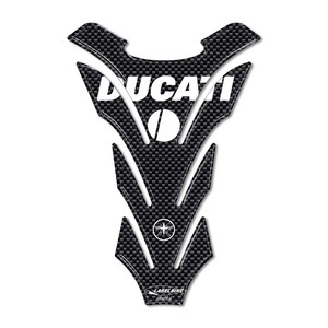 Adesivi 3D in Resina per Serbatoio DUCATI, Protezione Moto in Carbonio, Adesivi Eleganti per Motociclette - Product Image 1