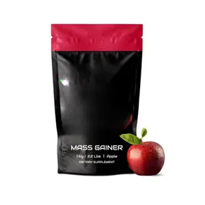 Low Prices The Bull Mass Gainer Apple Flavor Powder 1 Kg Pack For Bodybuilding Powder Manufacture in India