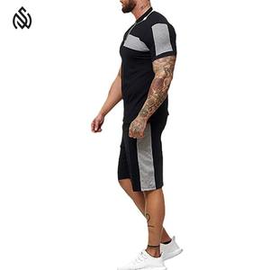 Nouveau dans les hommes Twin Set 100% coton court survêtement Polo et ensembles courts/coton Twin Set hommes fabriqué au Pakistan - Product Image 2