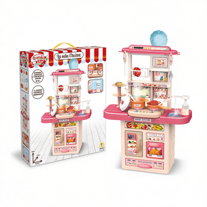Grande Chef 80029 Cocina de Juguete con Accesorios, Efectos de Luz y Sonido, 46.5x19x65cm - Product Image 2