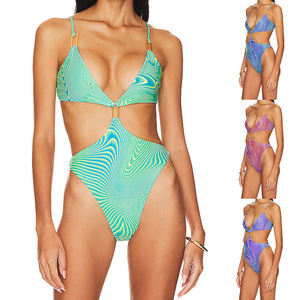 Maillots de bain personnalisés OEM Private Label Fabricant de bikinis Maillots de bain de haute qualité pour femmes - Product Image 1