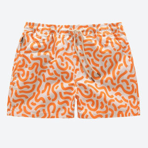 Quick-Dry <b>Mens</b> Swim <b>Shorts</b> with Adjustable Drawstring and High-Quality Fabric for Comfortable Wear During Summer Activities - Product Image 1