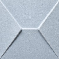 Panneau acoustique en fibre de polyester, motif triangulaire 3D, panneau acoustique en PET, panneau mural absorbant le son, Kusdesign