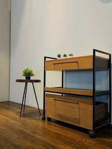 Petite Table d'appoint ronde en bois pour salon, Simple et à la mode - Product Image 5