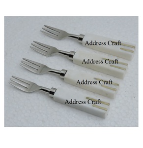 Eco Friendly Acacia Wood Cocktail Fork Set of 4 Pcs For Dinnerware Table Decor <b>Wooden</b> Cutlery Best Seller Fruit Fork Dinner Fork - Product Image 3