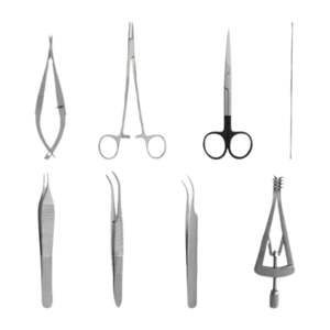 Kit de dissection de rat en acier inoxydable, ensemble d'outils chirurgicaux vétérinaires manuels pour les études d'anatomie animale, norme de sécurité-ML, 8 pièces - Product Image 2