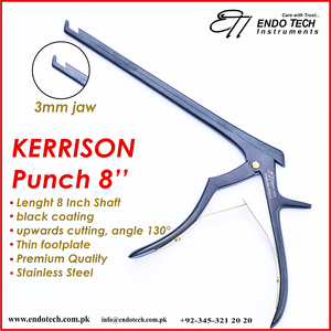 Kerrison Ronheurs Orthopedic Instrument Steel Spinal <b>Rounders</b> Manual Power Source - Product Image 2