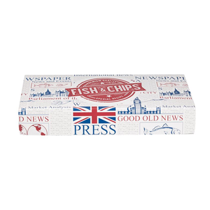 กล่องบรรจุภัณฑ์สำหรับปลาและมันฝรั่งทอด - Product Image 3