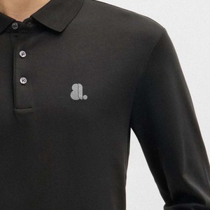 Nueva Camisa Casual para Hombre, Transpirable, de Fibra de Bambú, con Dos Botones, Tela Jersey con Estampado Personalizado - Product Image 4