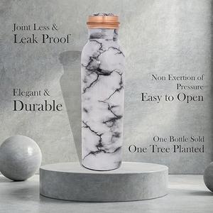 Water Bottle with Printed pure copper long Durable lasting finishing & Occasional Gifts for Anniversary <b>Christmas</b> Birthday - Product Image 3
