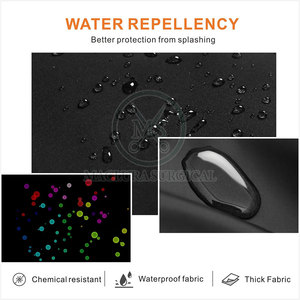 Delantal de peluquero sin mangas profesional, bolsillos funcionales, protección UV, transpirable, ligero para estilistas, peluqueros, uso en salón - Product Image 3