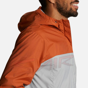 Meilleures ventes Veste de pluie en laine pour hommes de style High Street Manteaux à glissière en tissu respirant de haute qualité pour l'hiver - Product Image 4