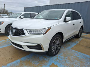 Asientos de cuero de dirección izquierda seminuevos 2020 Acura MDX 3.5L Color interior oscuro - Product Image 5