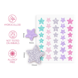 Bonito parche para espinillas hidrocoloides para el cuidado de la cara, apósitos autoadhesivos para heridas, parche holográfico para el acné Heal Conceal de Barbados - Product Image 6