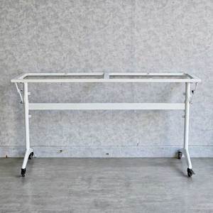 CHB68062 Portable Folding Steel <b>Table</b> <b>Legs</b> for 140x60cm Minimalist Office Furniture Powder-Coated - Product Image 6