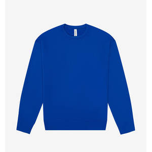 Nuevas sudaderas con estampado de logotipo privado hecho a medida, sudaderas de manga larga de Color sólido con cuello redondo Premium para hombre - Product Image 5