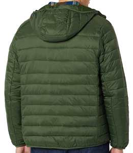 Venta al por mayor de invierno de los hombres bombardero acolchado abrigos de talla grande acolchado burbuja Puffer chaqueta con diseño brillante para los hombres - Product Image 4