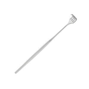 เครื่องถากถอนแผลและหลอดลมขนาดใหญ่165มม. 6.12 "4ง่ามความลึก7,5มม. กว้าง14มม. - Product Image 2