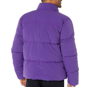 Chaqueta Acolchada para Hombre con Capucha, Logotipo Frontal, Estilo Urbano de Invierno, Cortavientos, Impermeable, Gruesa, Informal para Exteriores - Product Image 5