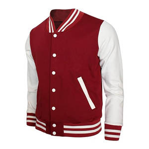 OEM venta al por mayor Letterman cuero béisbol bombardero estilo Universidad chaquetas para hombres mujeres invierno temporada chaqueta de moda para hombres - Product Image 5