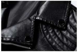 Vestes en cuir pour hommes 2025 Vestes en cuir véritable Veste en cuir respirante OEM pour hommes d'apparence et de conception différentes - Product Image 2