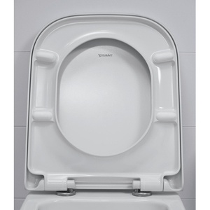 Funda para Asiento de Inodoro DURAVIT Blanca con Cierre Suave D.2 y Cubierta Extraíble - Product Image 5