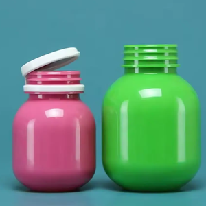 Venta al por mayor botella de medicina 150cc 250cc PET envase de plástico píldora vitaminas medicina píldora botella con tapón de rosca - Product Image 2