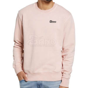 Sudadera transpirable de algodón/poliéster 360g para hombre, diseño de logotipo personalizado, ropa de invierno duradera, patrón sólido alto - Product Image 2