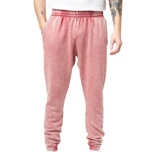 Precios razonables Ropa de verano transpirable Hombres Joggers de lavado ácido Venta caliente Pantalones de hombre lavados con ácido - Product Image 1