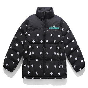 Chaqueta de plumón Plegable ligera Abrigo hinchado transpirable Chaqueta acolchada azul masculina de alta calidad resistente al agua - Product Image 4