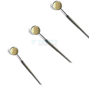 กระจกตรวจช่องปากสแตนเลส อุปกรณ์ทันตกรรม ยอดขายดีที่สุด สำหรับคลินิก ตรวจสอบสุขอนามัยช่องปาก - Product Image 2