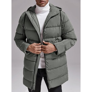 Oversized Jackets <b>Men</b> <b>Parkas</b> Casual Fashion Letter Trend Slim Fit <b>Coats</b> <b>Men's</b> Bomber Jacket New <b>Winter</b> Jacket - Product Image 3
