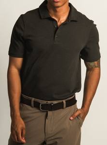 2025 camisetas de polo al por mayor hechas de mezcla de algodón transpirable con opción de bordado personalizado - Product Image 3