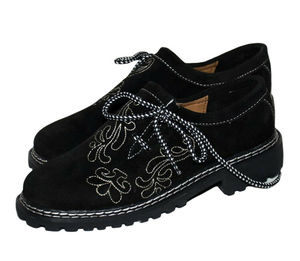 ชุดรองเท้าหนังสีดำคุณภาพพรีเมียมสำหรับทุกเพศ ระบายอากาศได้ดี เหมาะสำหรับใส่ทำงานและทุกฤดูกาล - Product Image 6