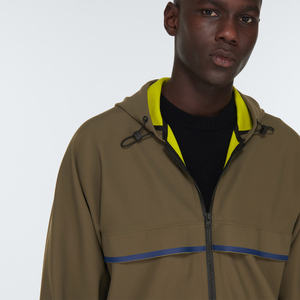 Veste à Capuche Bio Softshell pour Homme, Style High Street, Hiver, Moto, Polaire, Fermeture à Glissière, Vêtements de Qualité Supérieure - Product Image 4