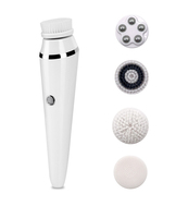 Tragbare 4-in-1 Elektrische Gesichtsreinigungsbürste Wasserdichte Sonic-Gesichtspflegemaschine Peeling-Massagegerät Spa-Set Individuelles Design
