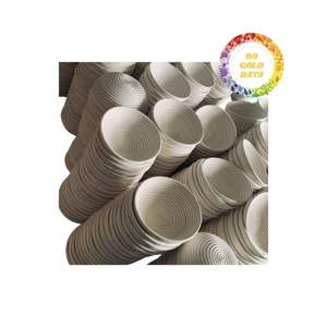 Cuenco para pan de ratán natural, cesta hecha a mano duradera para prueba de masa artesanal, forma redonda, suministros para hornear en la cocina - Product Image 5