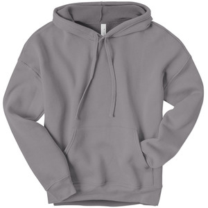 BELLA + CANVAS - Unisex Sponge Fleece Hoodie - 3719 70/30 Airlume Combed and <b>Ringspun</b> Cotton/Polyester Hoodies - Product Image 3