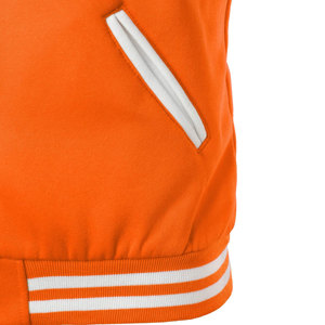 Veste de baseball d'hiver à séchage rapide pour hommes personnalisée vente en gros coupe-vent 100% polyester veste Letterman College fabricant en gros - Product Image 5