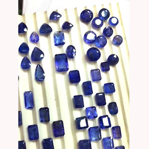 57 piezas de tanzanita Natural 7mm a 13mm Rectángulo Pera Faceta redonda 135 Cts Lote Iroc Ventas Corte de alta calidad Piedra preciosa suelta - Product Image 3