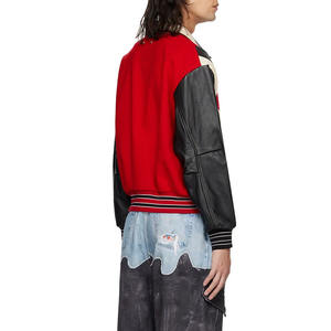 OEM conception personnalisée nouveauté veste en cuir veste en cuir PU de moto de qualité supérieure - Product Image 2