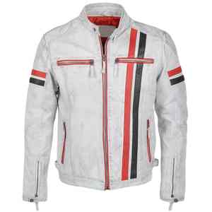 เสื้อแจ็คเก็ตผ้าแคนวาสพรีเมียมสไตล์นักบินสำหรับผู้ชาย พร้อมซับในขนนุ่ม ผิวสัมผัสเรียบลื่น และงานฝีมือประณีต - Product Image 1