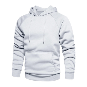 Nouveau design de sweats à capuche unis vierges en coton polyester pour hommes, sweat à capuche vintage délavé, streetwear de Offre Spéciale de haute qualité, prix de gros - Product Image 4